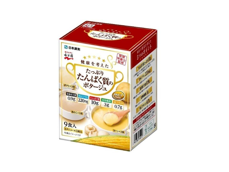日本永谷園蛋白質濃湯榮獲介護食競賽金獎
