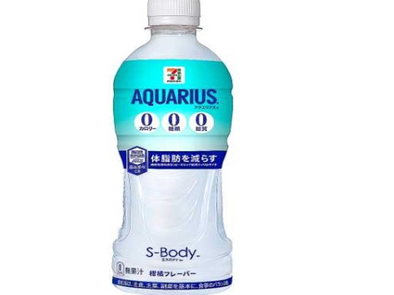 日本可口可樂和Seven &i Holdings合推減脂機能飲品Aquarius S-body