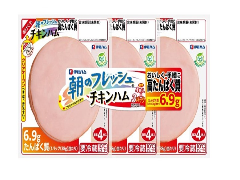 日本伊藤推高蛋白質雞肉火腿攻營養早餐商機