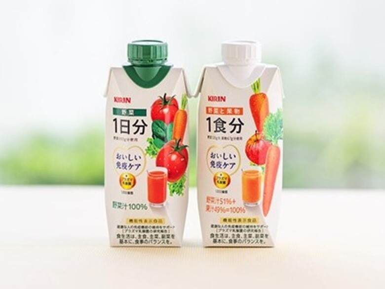 日本KIRIN推出含有Plasma乳酸菌的納豆和蔬菜飲料