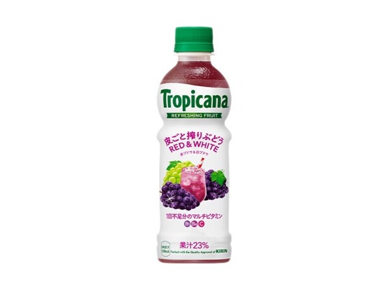 日本麒麟飲料推出大人口味的葡萄果汁