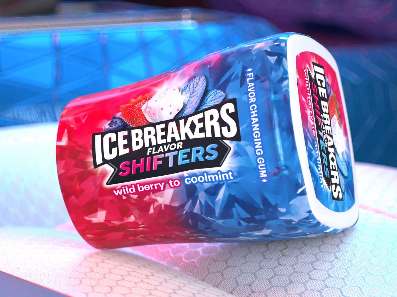 美國好時推出可隨咀嚼變化口味的口香糖新品 Ice Breakers Flavor Shifters