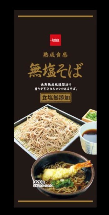 日本Beisia推出自然熟成無鹽蕎麥麵