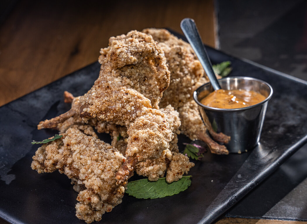 美國台式餐廳推出鹽酥鵪鶉