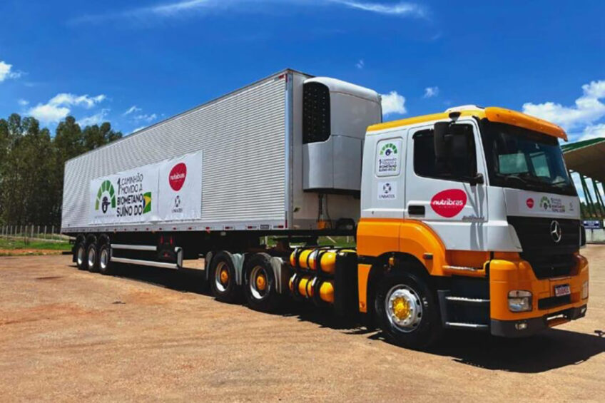 巴西養豬公司推出首輛使用養豬場生物甲烷驅動的卡車