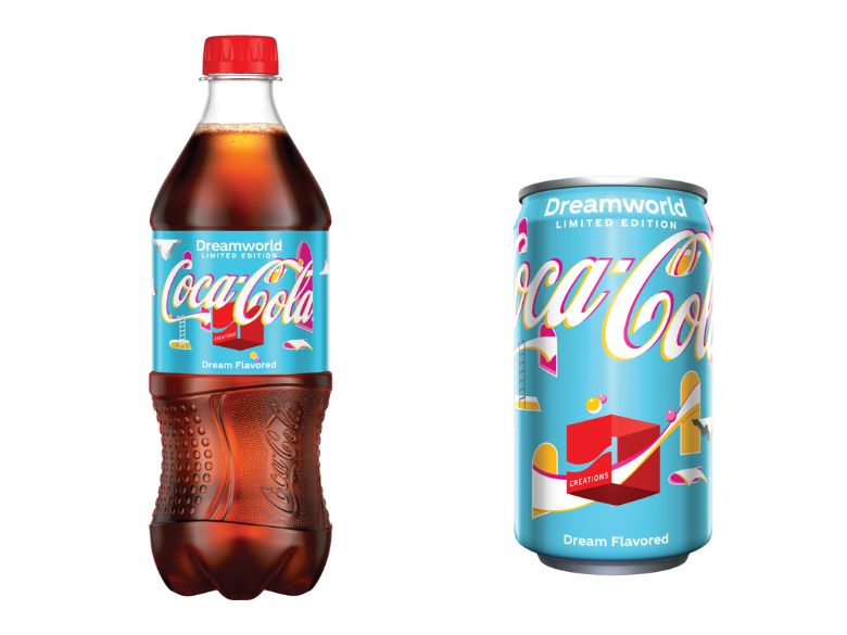 可口可樂以夢為靈感限量推出Dreamworld口味飲品