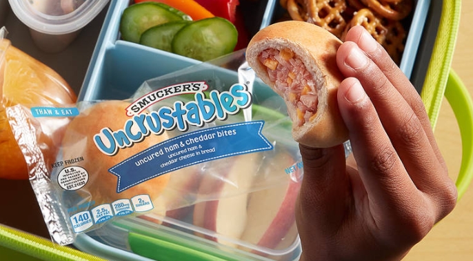 美國Uncrustables新推出解凍即食鹹食冷凍三明治系列
