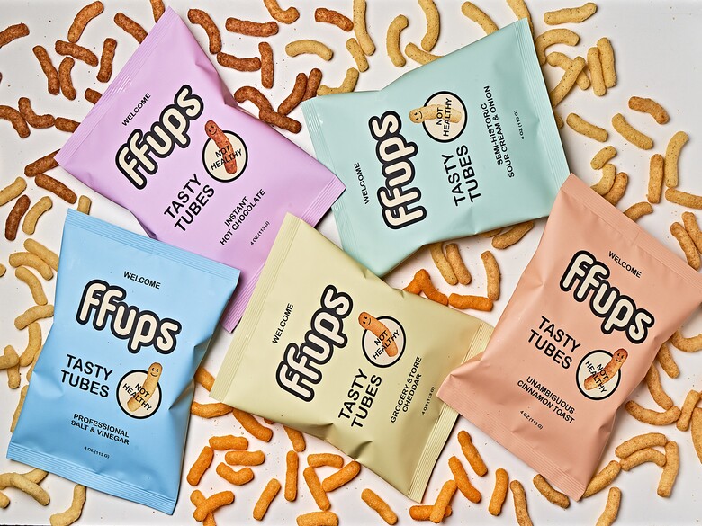 美國FFUPs推出訴求美味的泡芙零食