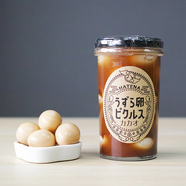 日本調味料品牌推出可可風味的醃製鵪鶉蛋