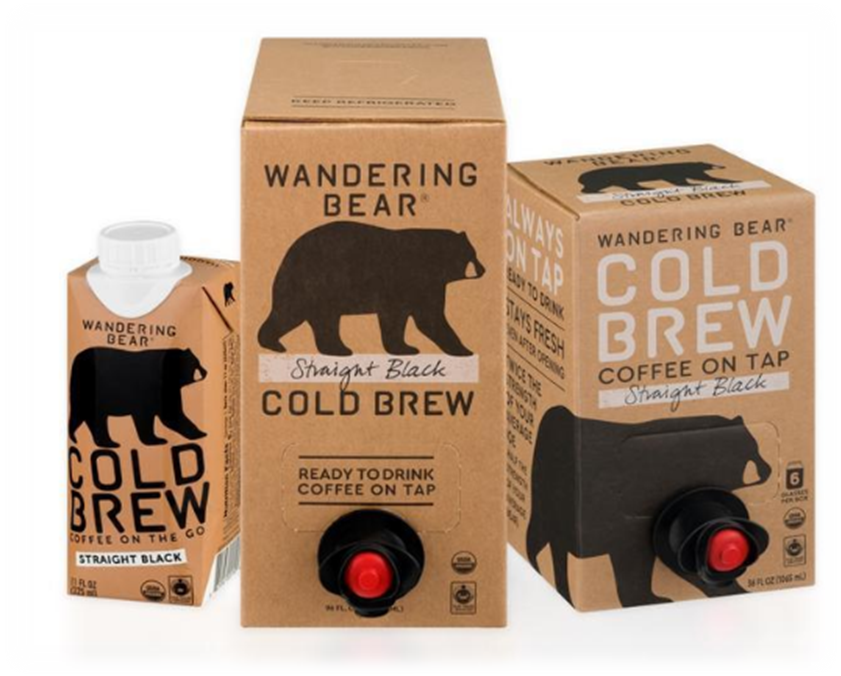 有水龍頭的冷萃咖啡品牌：Wandering Bear Coffee