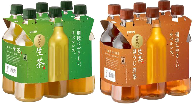 日本無標籤包裝飲料在實體商店迅速擴張