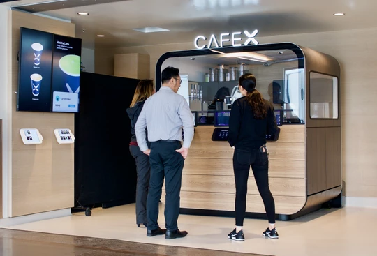 Cafe X在聖荷西國際機場推出機器人咖啡師