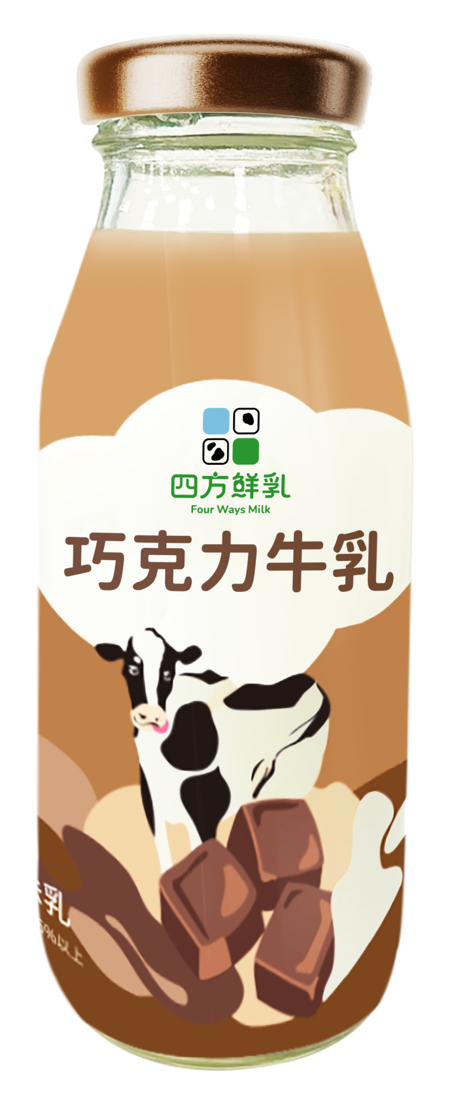 巧克力調味乳(小)