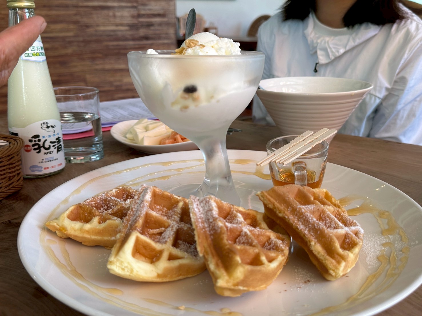 冰淇淋鬆餅