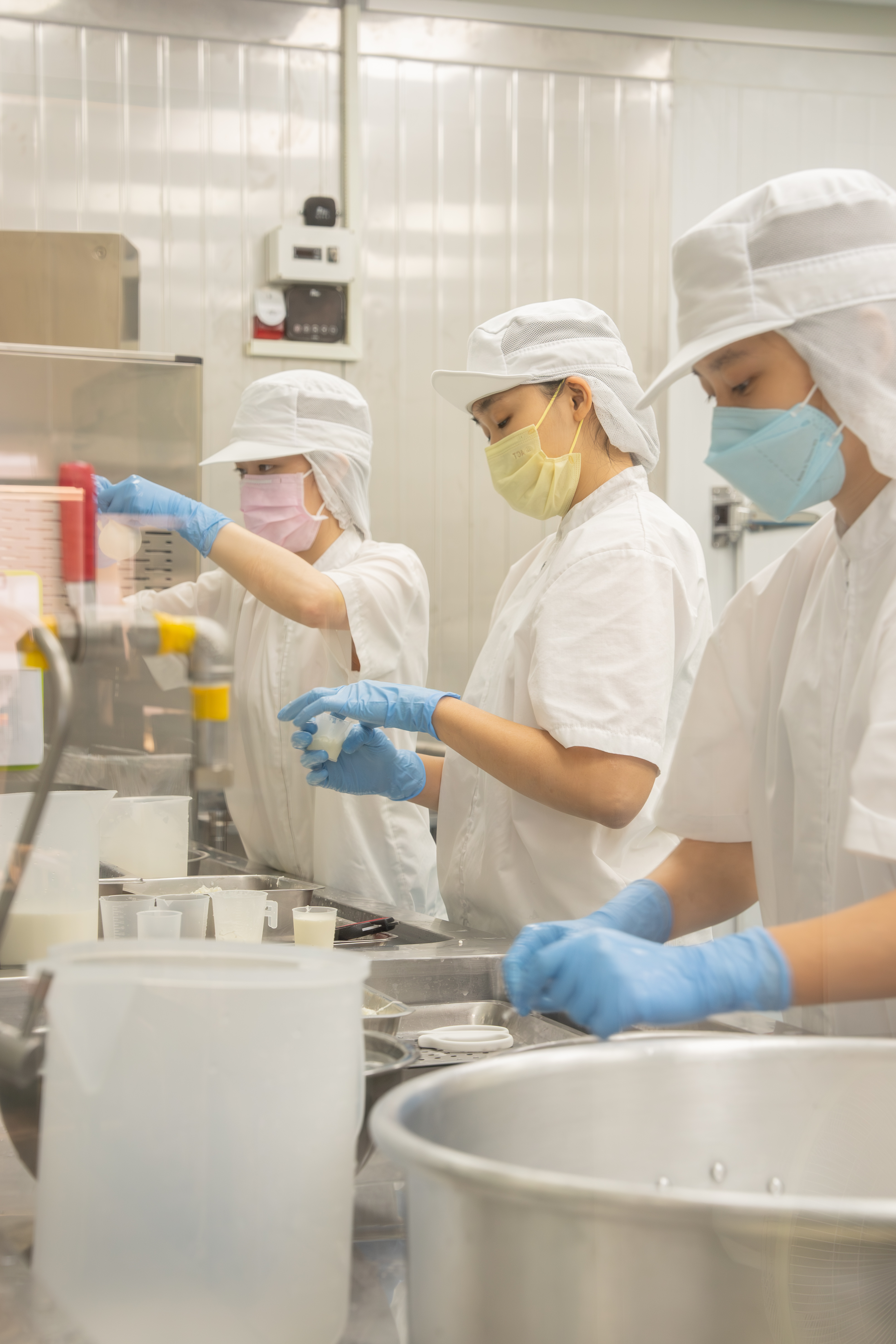 定量分裝，讓每顆布拉塔起司兼具規格化與穩定品質