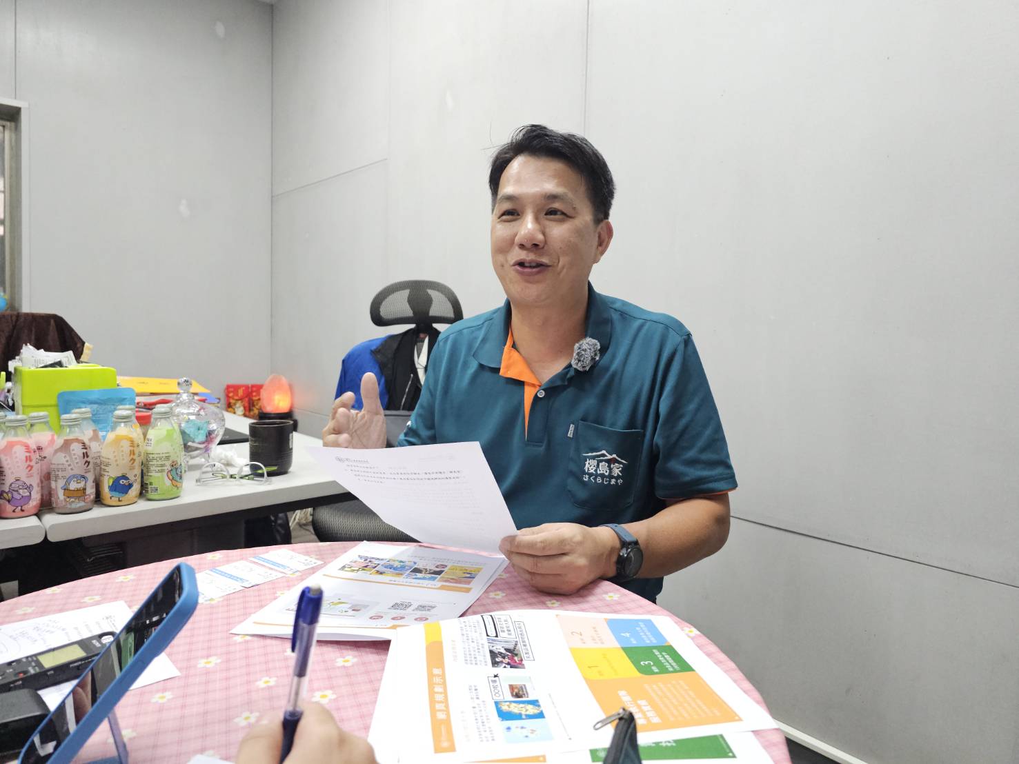 活潑開朗的高玉明總經理