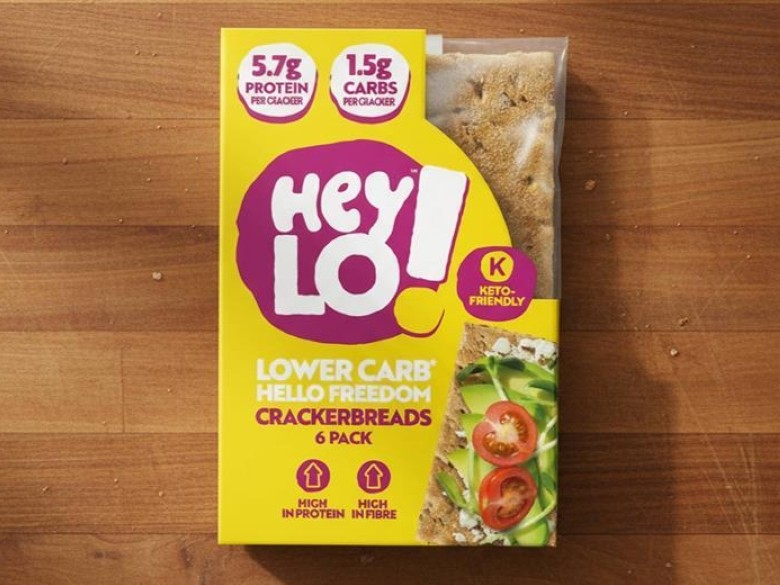 英國HeyLO!推出羽扇豆粉製成的高蛋白薄脆餅乾