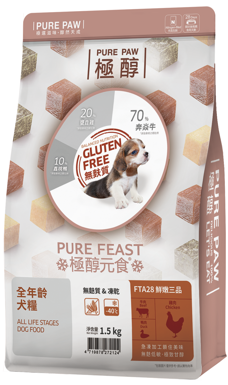 極醇FTA28鮮嫩三品全年齡犬糧